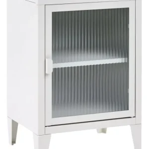 Wyjątkowa oferta Szafka biurowa ORETI Metal Jasnoszary Stal Szkło Lumarko